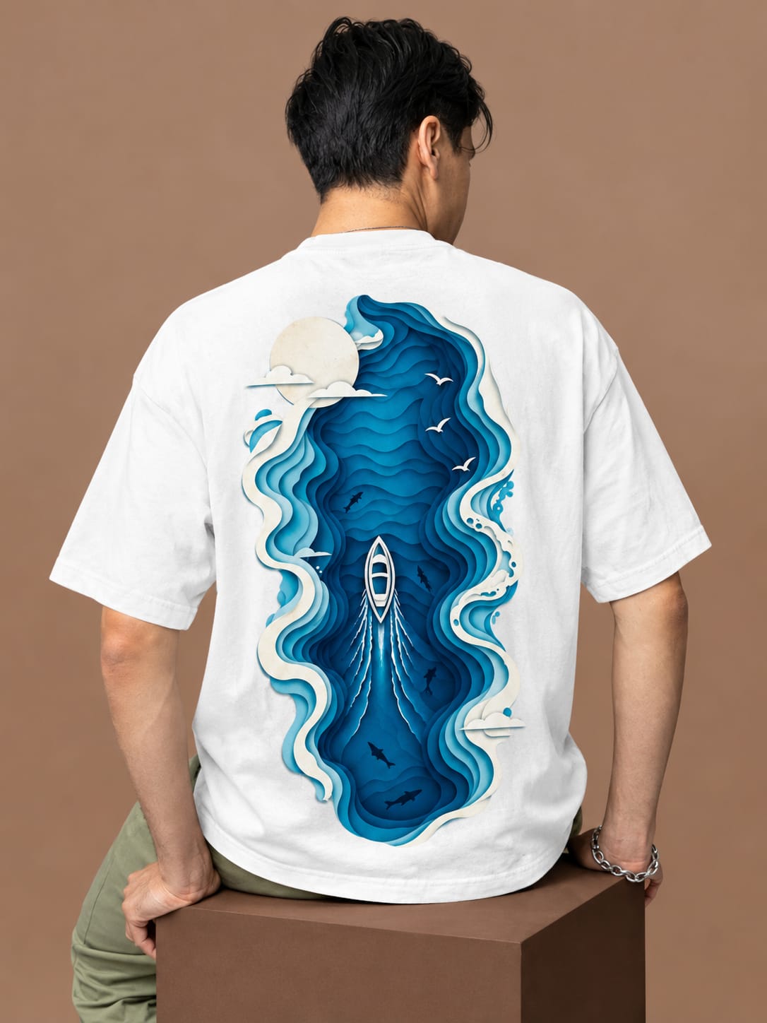 Ocean Drift Unisex Oversized T-Shirt