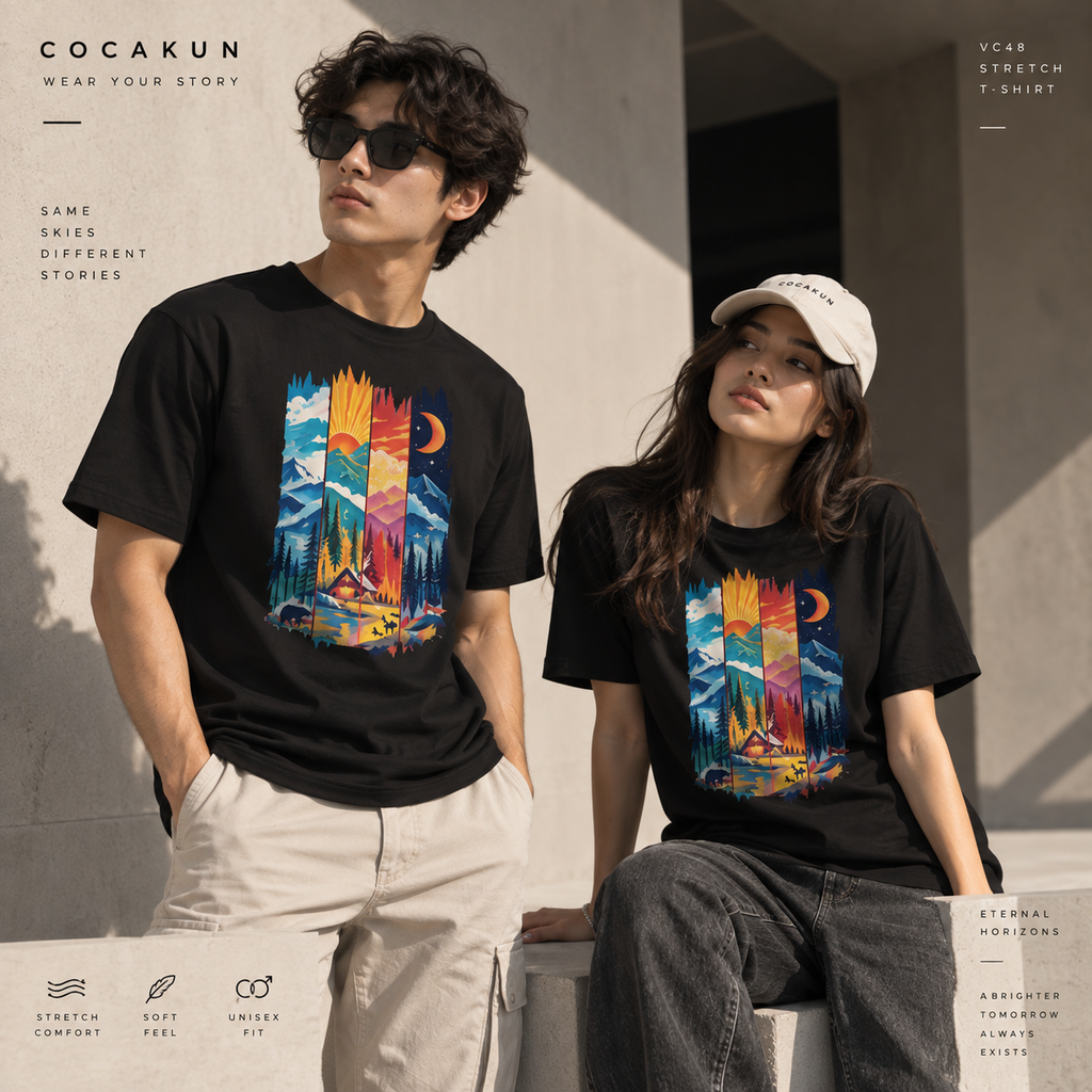 Eternal Horizons Unisex Stretch T-Shirt